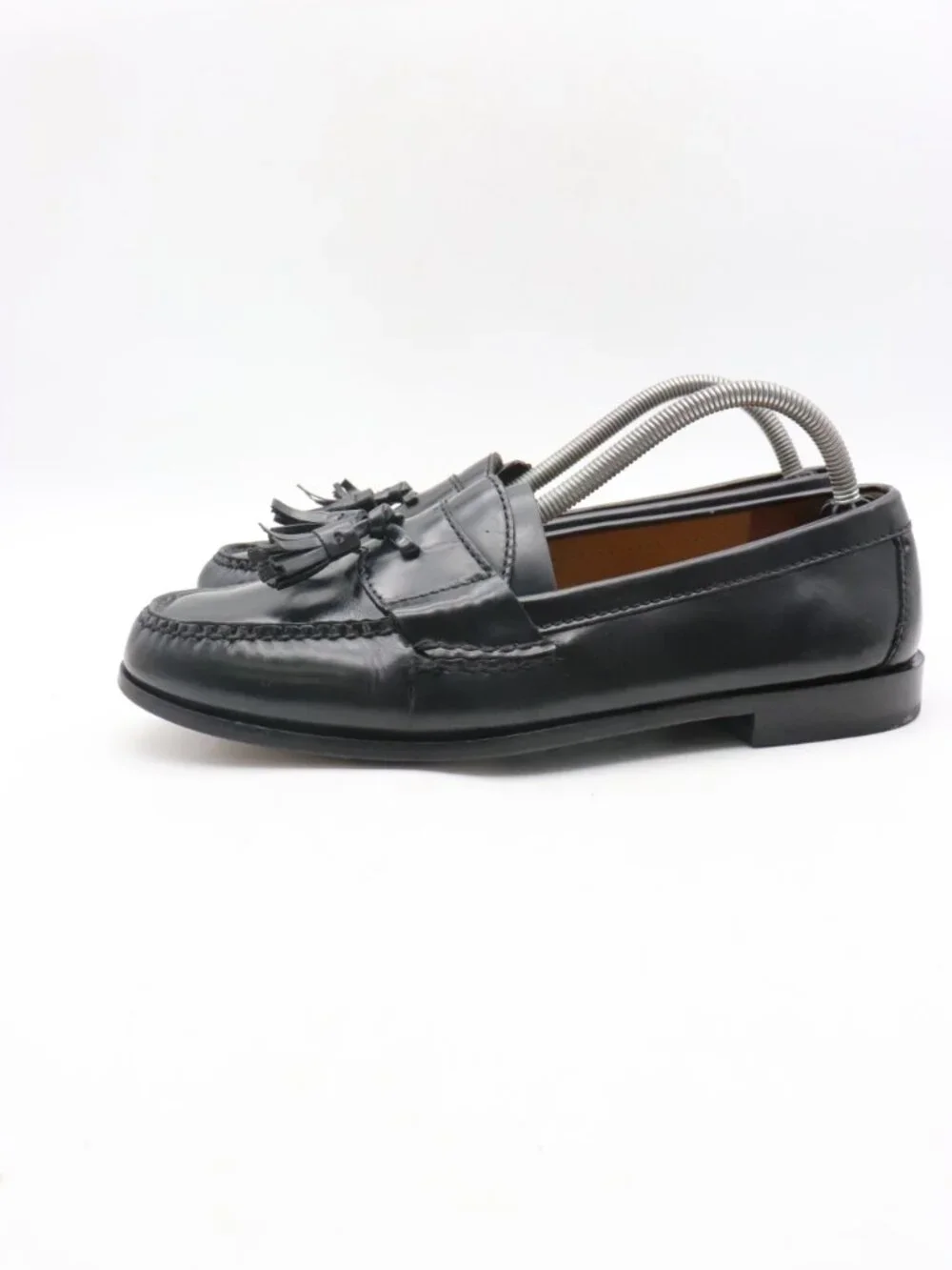 Cole Haan Pinch Men's Size 8.5 D Tassel Black Leather Loafers Slip On 03506